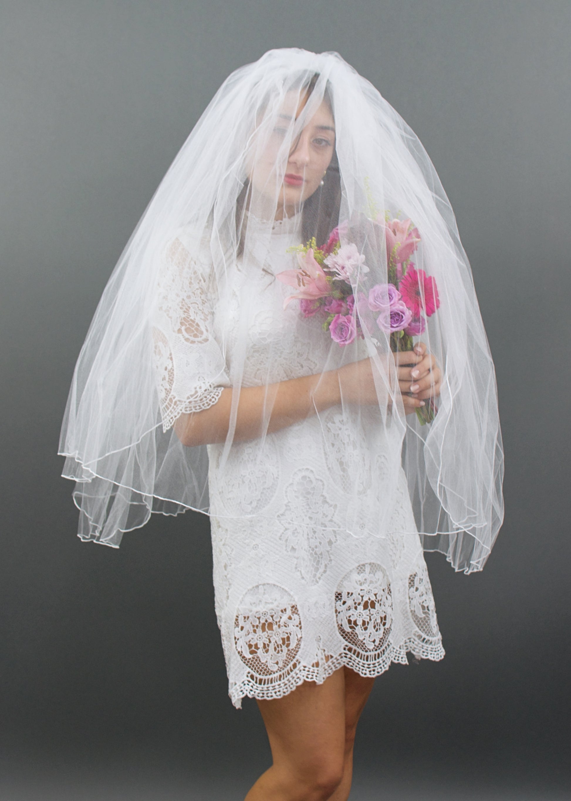 Diana Diamond White Veil – ShopJemme - Main Image