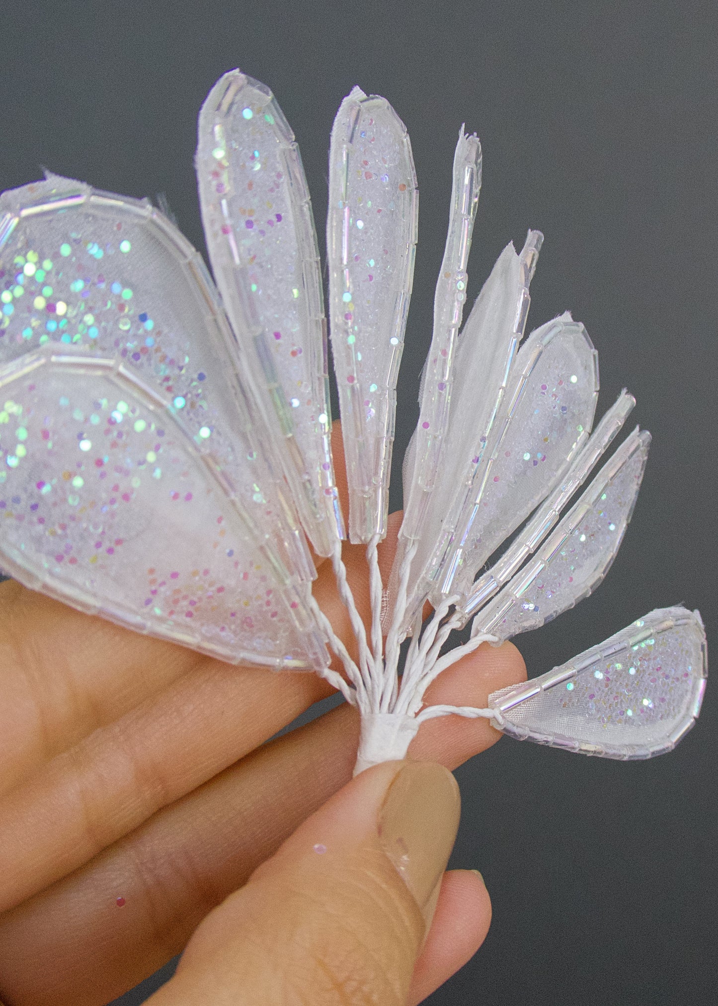 Glitter Plastic Bridal Spray