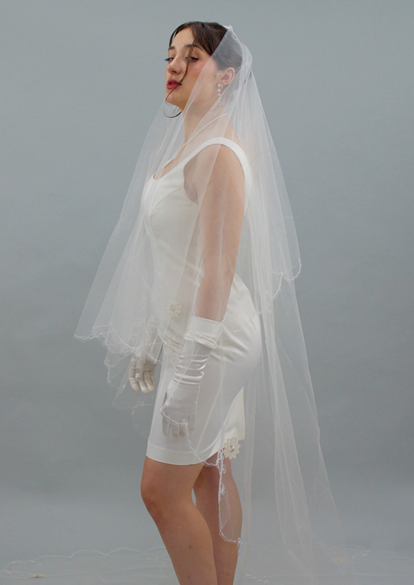 Magnolia Two Tiered Cathedral Veil