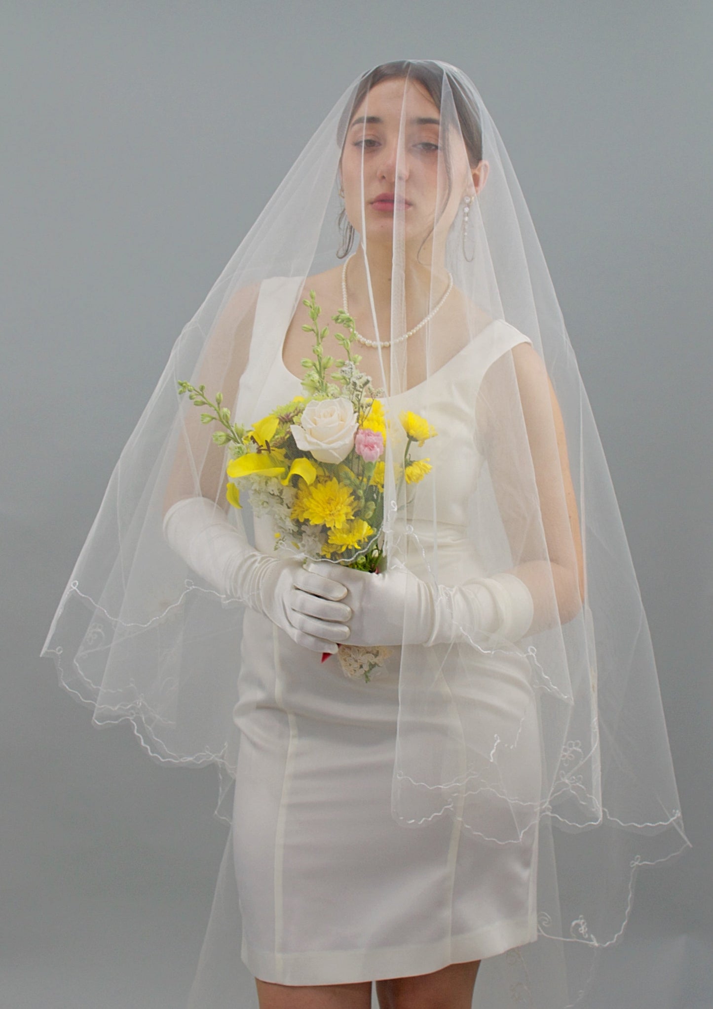 Magnolia Two Tiered Cathedral Veil