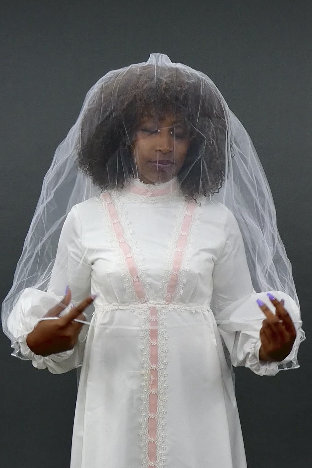 Naomi Twisted Rope Veil – ShopJemme
