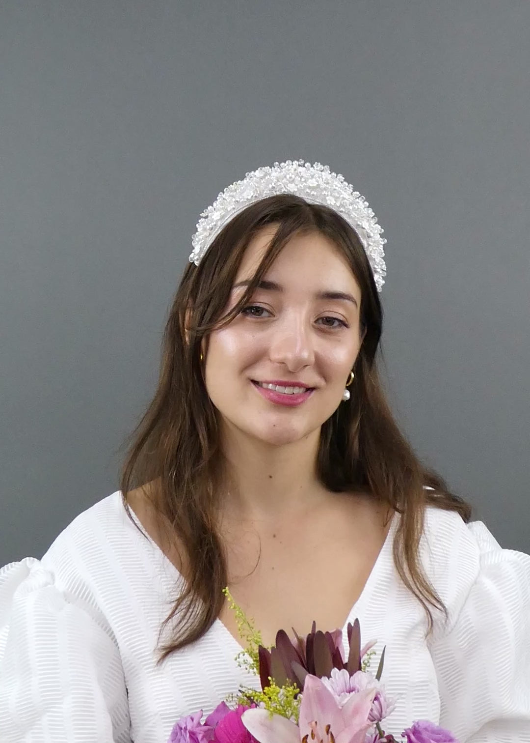 Imogen Floral Cluster Head Piece – ShopJemme