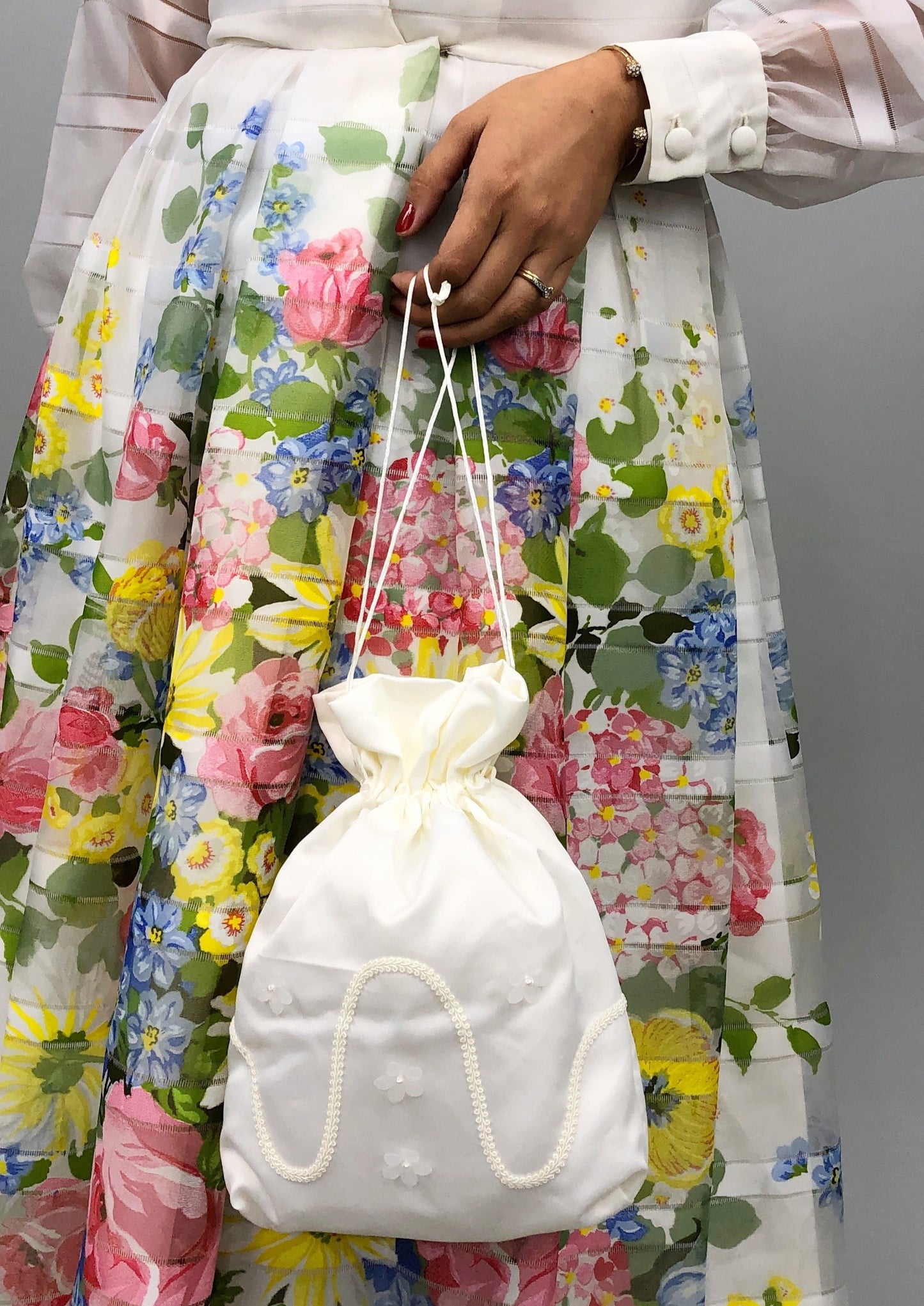 Camilla Floral Bridal Bag