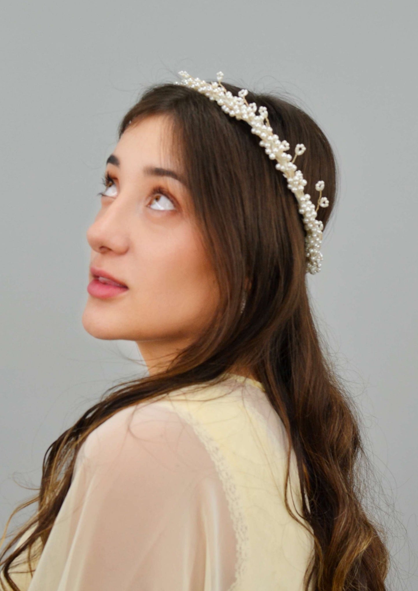 Genevieve Bohemian Bridal Halo