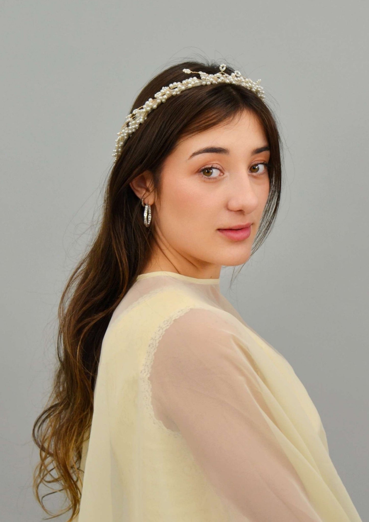 Genevieve Bohemian Bridal Halo