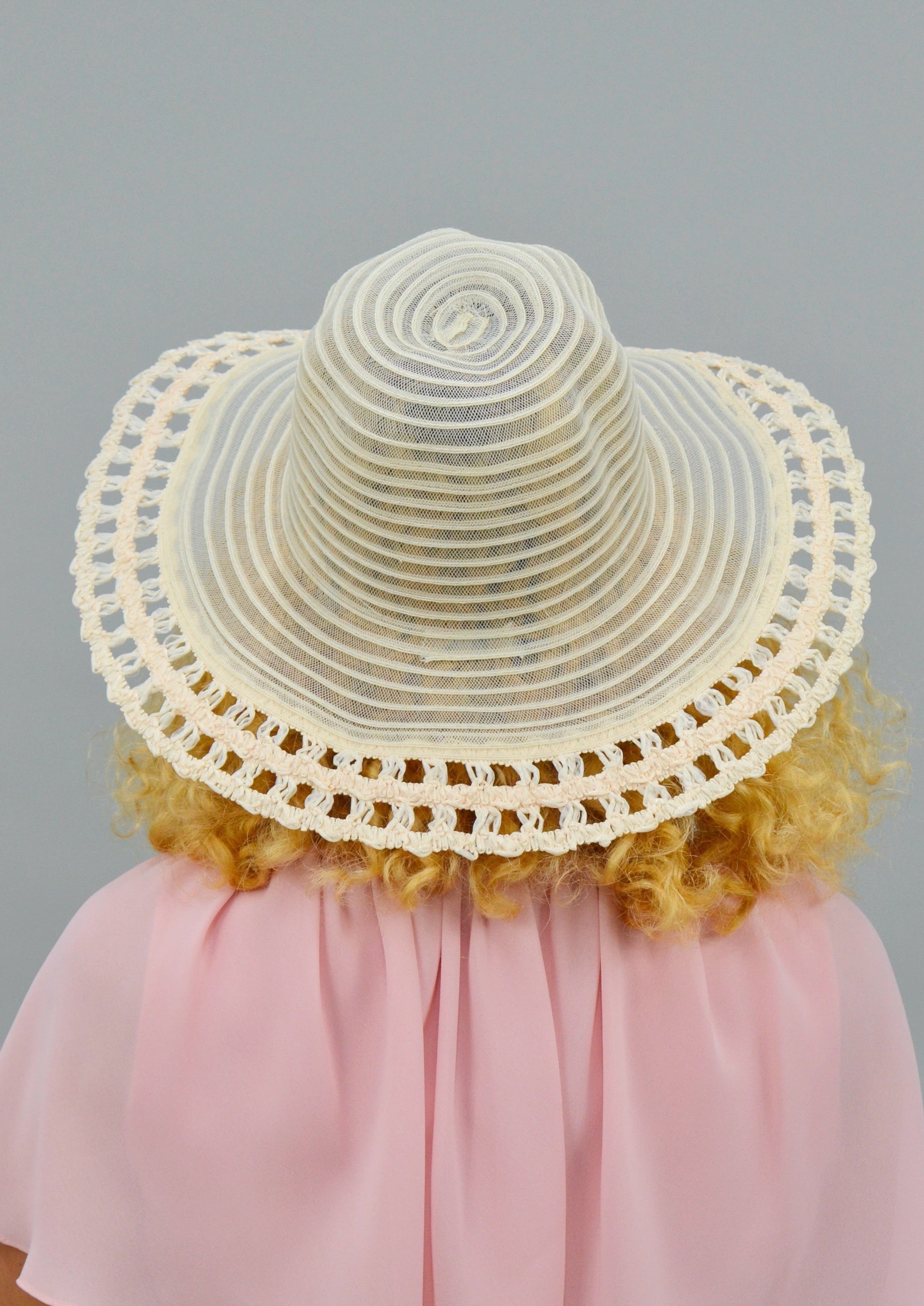 Lark Sheer Wicker Trim Straight Rim Hat – ShopJemme