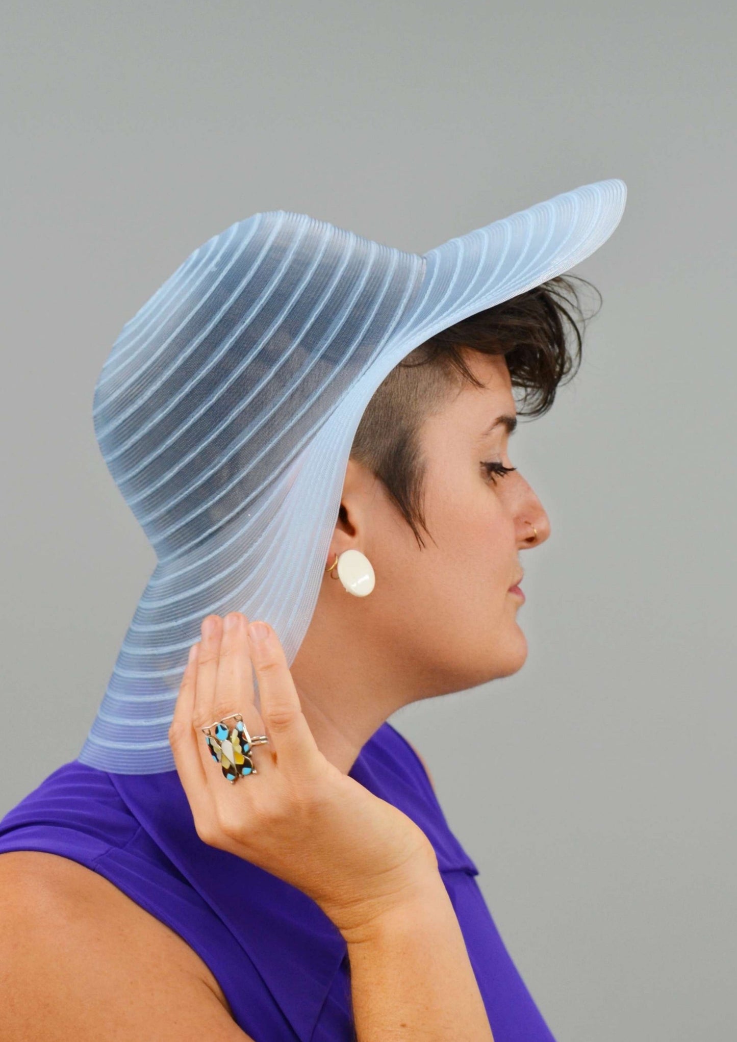Breezy Sheer Hat, Smaller Rim & Head Size