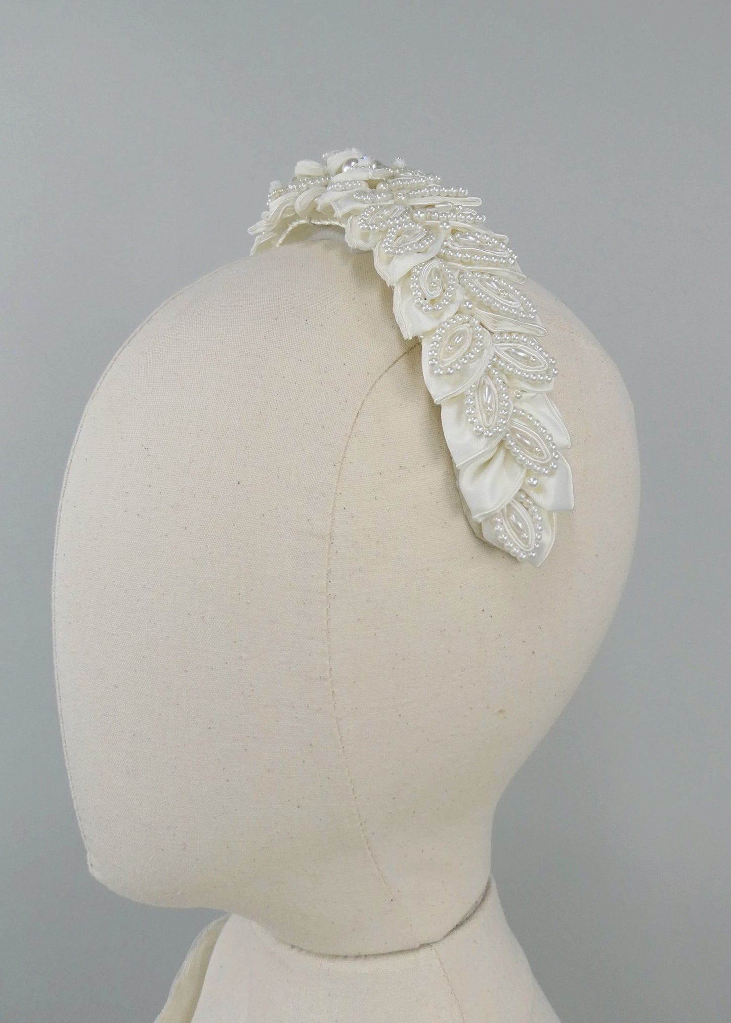 Margot Satin Flower Headband