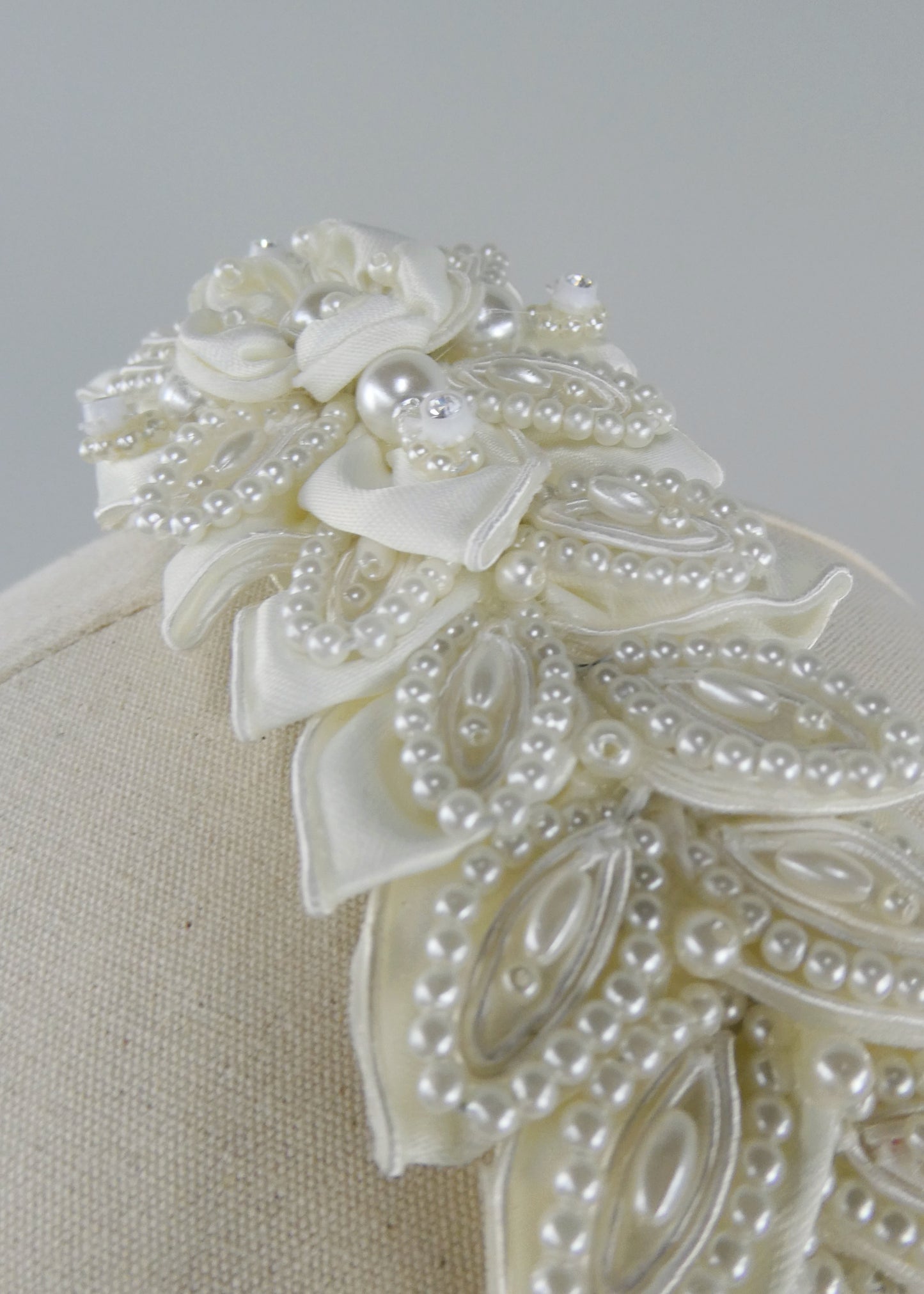 Margot Satin Flower Headband