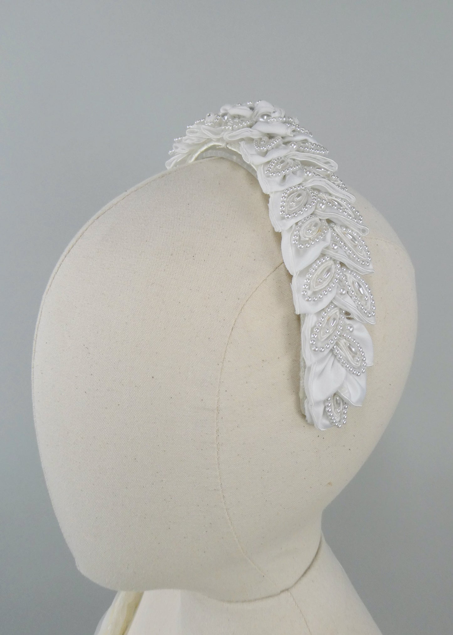 Margot Satin Flower Headband