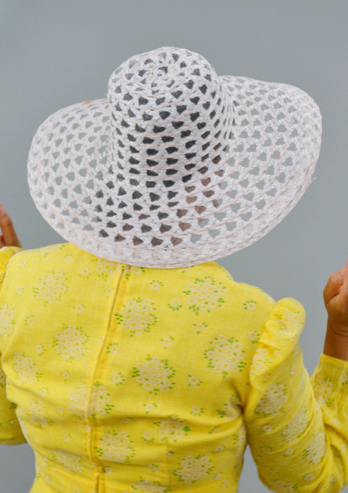 Harmony Eyelet Floppy Sun Hat, Multiple Colors