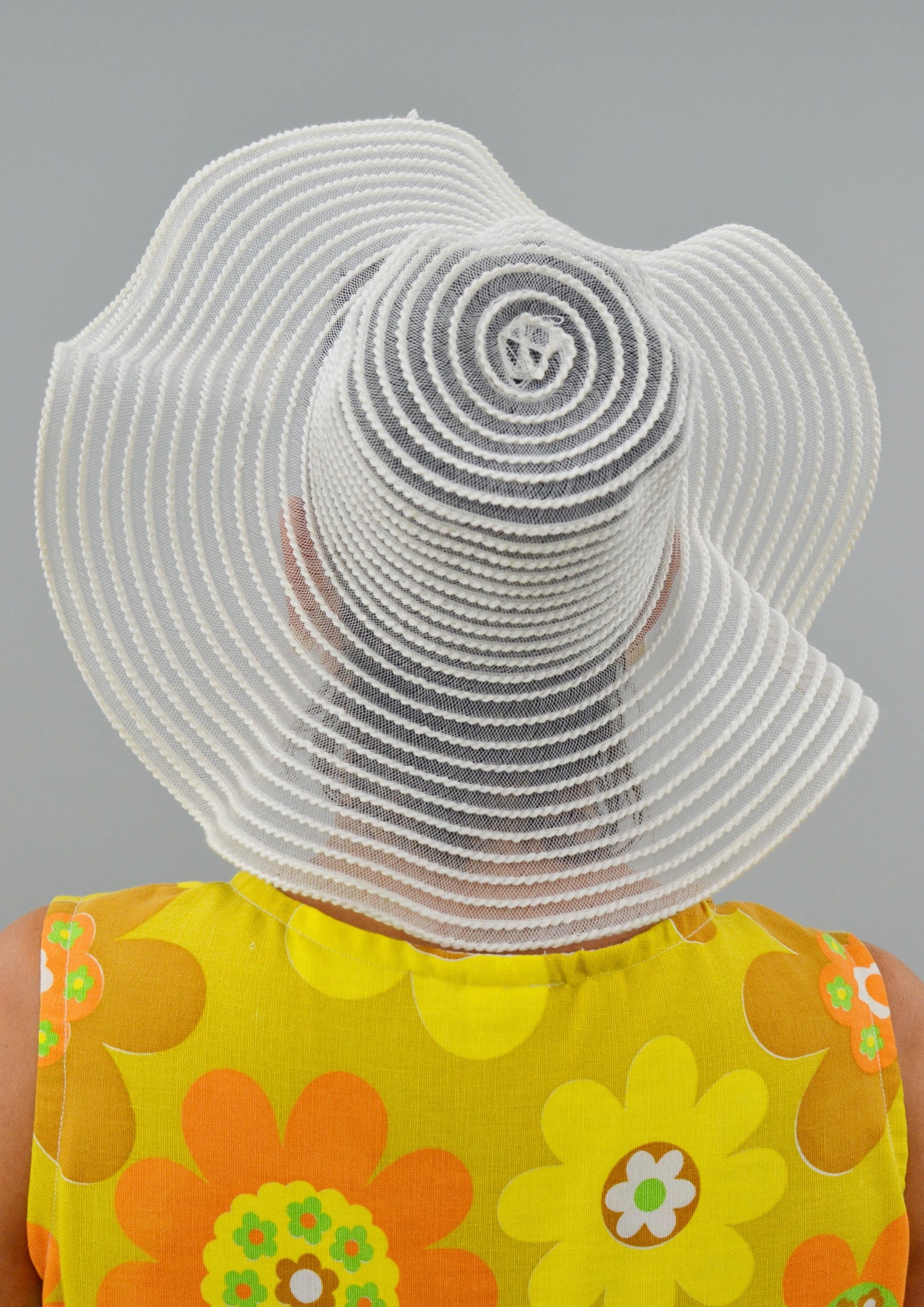 The Tight Rope Wavy Floppy Hat, Vintage 1970's Hat