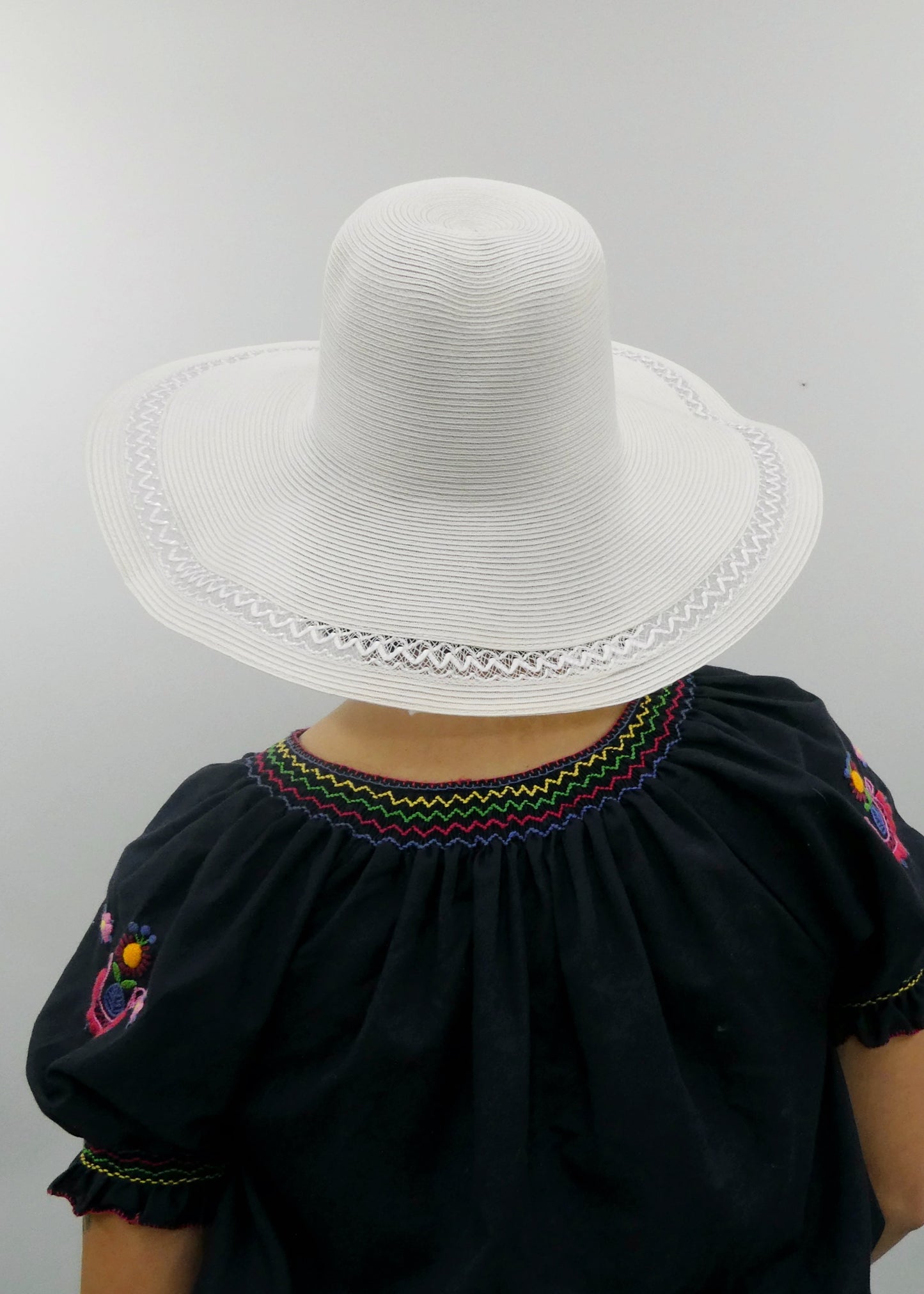 Desert Days White Wide Rim Hat